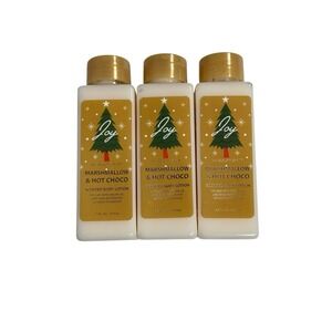 MY BEAUTY SPOT set of 3 scented body lotions 2.7 oz MARSHMALLOW HOT CHOCO